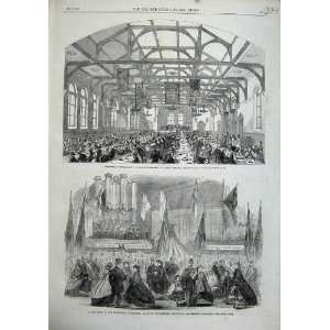  1863 Christmas Dinner School Albion Chapel Edinburgh