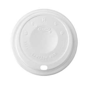 Dart 16EL White Cappuccino Plastic Lid Fit For Hot/Cold Foam Cup 