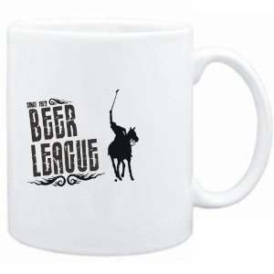 New  Polo   Beer League / Since 1972  Mug Sports 