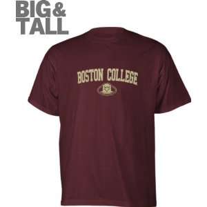  Boston College Eagles Maroon Fan Arch Big & Tall T Shirt 