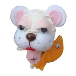  The Polar Bear Pets Mardi Gras Series Voodoo String Doll 