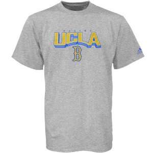 adidas UCLA Bruins Ash Book Smart T shirt  Sports 