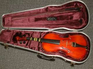 SCHERL ROTH R300E2 1/2 violin stradivarius Glasser bow  