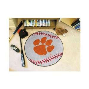 Clemson Tigers 29 Round Baseball Mat 