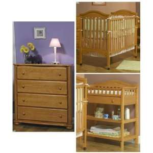  Cascade 3 Piece Collection w/ Dressing Table Baby