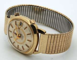Accutron Astronaut Mark II   Vintage Gold Filled Watch   Runs, Crown 