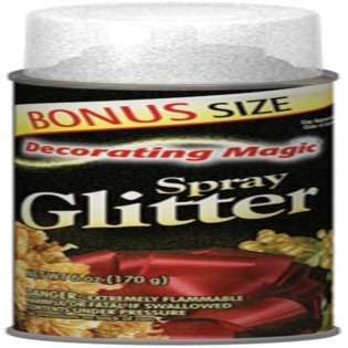 Chase Decorating Magic Spray Glitter 6 Ounces Silver 