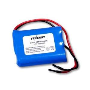  Tenergy Li Ion 18650 11.1V 2200mAh Rechargeable Battery 