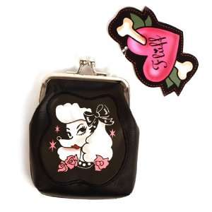  Pooch Poodle Coin Purse by Fluff