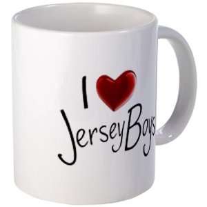  I HEART Jersey Shore Boys Juice Heads Ceramic 11oz Coffee 