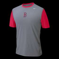 Nike Nike Pro   Core Loose Short Sleeve (MLB Red Sox) Mens Baseball 