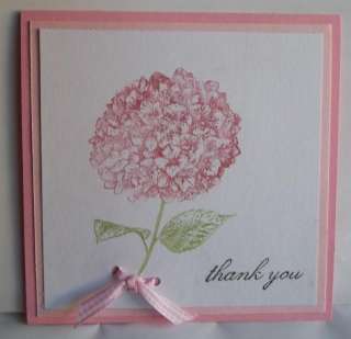Stampin Up handmade greeting card thank you PY LOT  