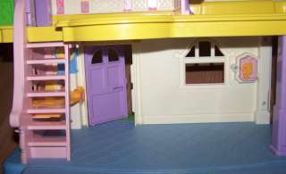 Fisher Price My First Doll House Lot With Furniture Figures 
