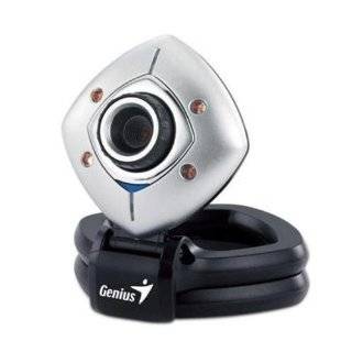 Genius eFace 1325R Webcam   1.3 Megapixel   Black, Silver   USB 2.0 