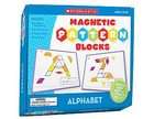 Magnetic Pattern Blocks Alphabet by Scholastic Inc (2010, Toy)