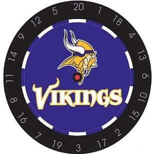 Imperial Minnesota Vikings Bristle Dart Board  Sports 