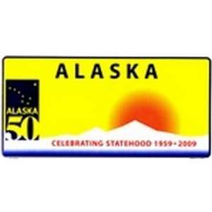 Alaska State Background Blanks FLAT   Automotive License Plates Blanks 