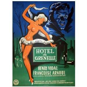  Strollers Movie Poster (11 x 17 Inches   28cm x 44cm) (1950) Danish 