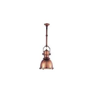  Chart House Country Industrial Pendant in Antique Copper 