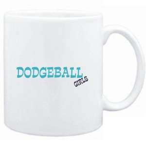 Mug White  Dodgeball GIRLS  Sports 