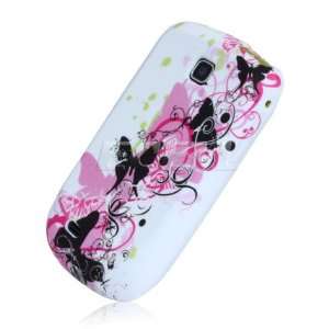     WHITE BUTTERFLY SILICONE CASE FOR SAMSUNG GALAXY MINI Electronics