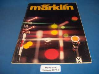 EE 1976 Marklin Catalog 1976 E Aug Sale  