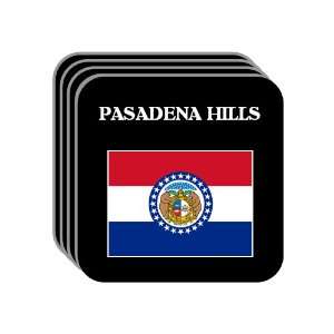 US State Flag   PASADENA HILLS, Missouri (MO) Set of 4 Mini Mousepad 