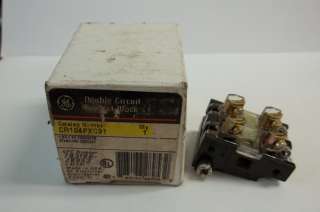 GENERAL ELECTRIC GE CR104PXC91 Contact Block  