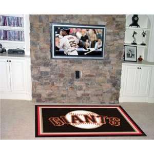  Exclusive By FANMATS MLB   San Francisco Giants 4 x 6 Rug 