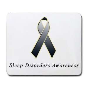  Sleep Disorders Awareness Ribbon Mouse Pad Office 