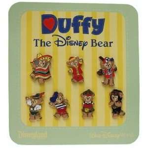  Walt Disney Duffy the Disney Bear   Mini Pin Collection 