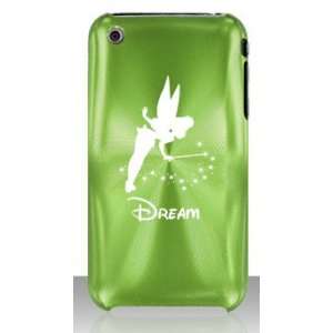   Green C23 Aluminum Metal Case Tinkerbell Dream Cell Phones