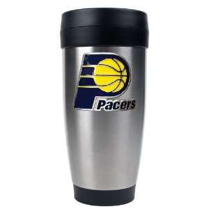 Indiana Pacers NBA Stainless Steel Travel Tumbler  Primary Logo 