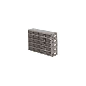 Alkali Scientific UFDMX 452 Stainless Steel Upright Freezer Rack for 