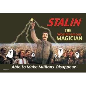  Stalin The World Famous Magician 20x30 Poster Paper
