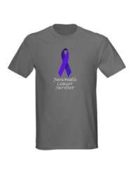 Pancreatic Cancer Survivor T Shirt Dark T Shirt by 