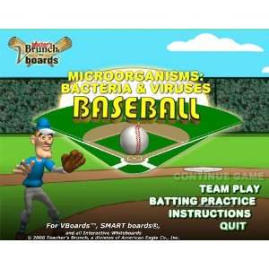  Micro organisms Bacteria/Viruses Baseball Game on CD 