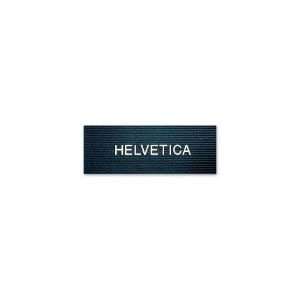Quartet Characters for Felt Letter Boards, 0.75 Inch, Helvetica, White 