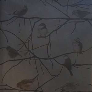  Birds on Branches Wallpaper by Ferm Living
