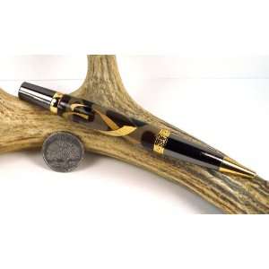  Yellow Ribbon Elegant Beauty Pen With a Black and Gold 