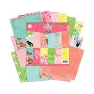  Spring Jubilee 6X6 Paper Pad (Pink Paislee) Arts, Crafts 