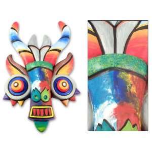 Ceramic mask, Rainbow Demon 