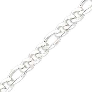   Silver 12.75mm Figaro Chain   9 Inch West Coast Jewelry Jewelry