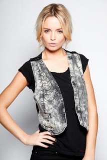  Sale  Coats & Jackets  Zara Black Denim Waistcoat