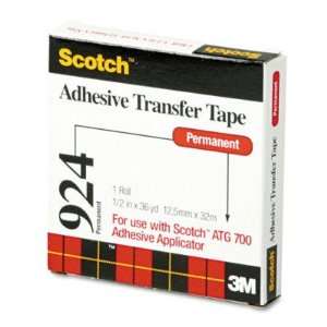  Scotch Adhesive Transfer Tape   1/2 Wide x36 Yards(sold in 