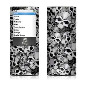  Bones Design Decal Sticker for Apple iPod Nano 5G (5th 