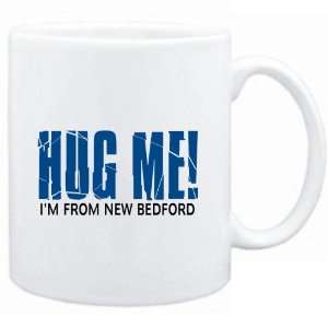 Mug White  HUG ME, IM FROM New Bedford  Usa Cities  