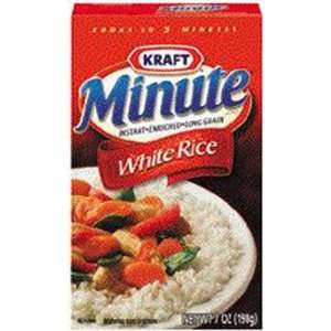 Kraft Minute White Rice   24 Pack  Grocery & Gourmet Food