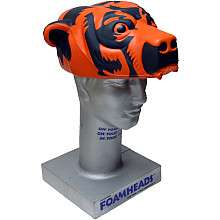 Foamheads Chicago Bears Team Mascot Hat   