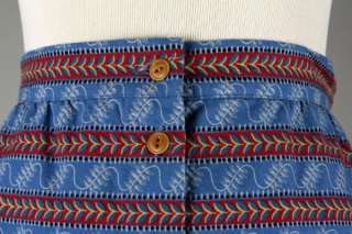 Vintage 80s AMAZING Ralph Lauren Country Western Prairie 2 Pc Skirt 